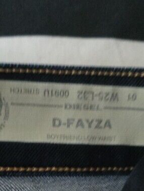 Diesel Fayza Women's Dark Blue Jeans 25